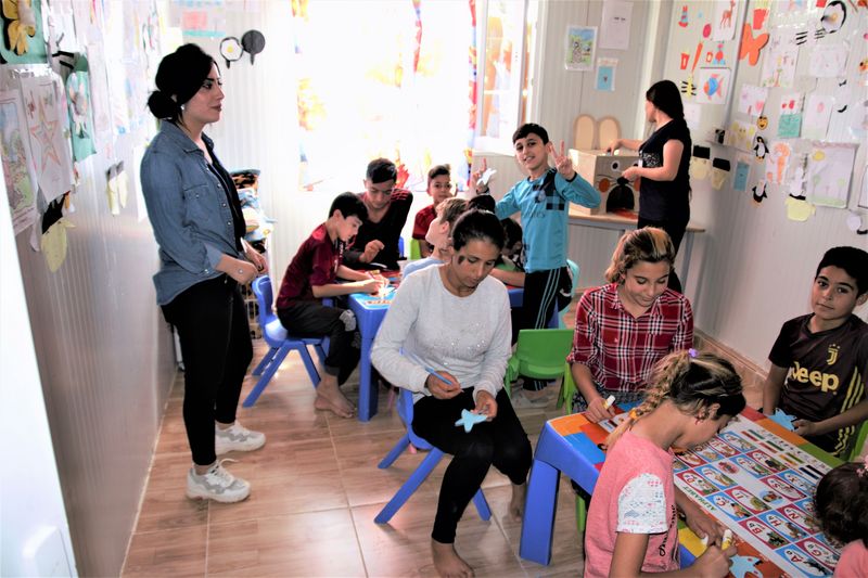 Kleines Paradies im Lager: Shelter Now fördert Zentrum für jesidische Waisen