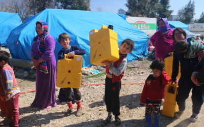 Trinkwasser für Geflüchtete in Nordirak-Kurdistan