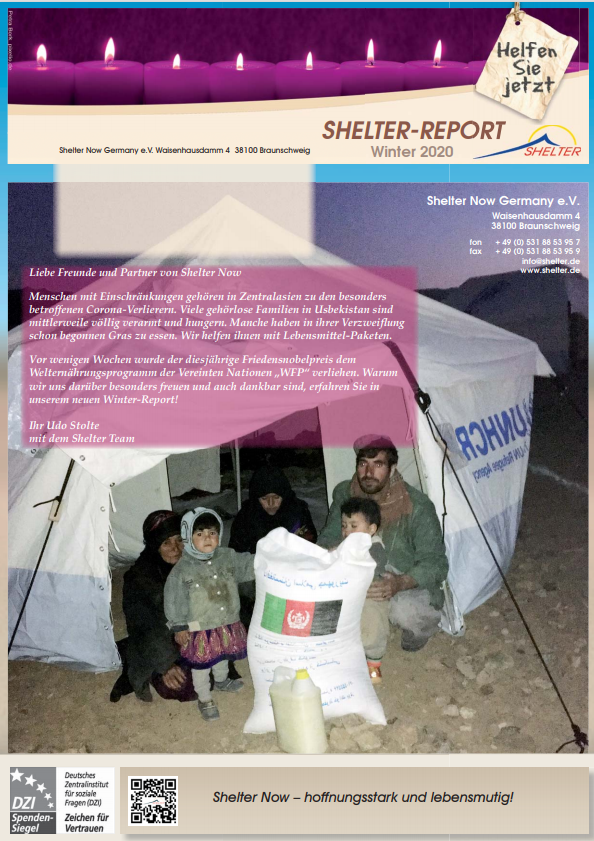 Shelter Report Winter 2020