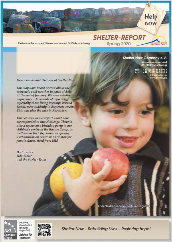 Shelter Report Spring 2020