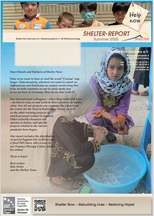 Shelter Report Summer 2020