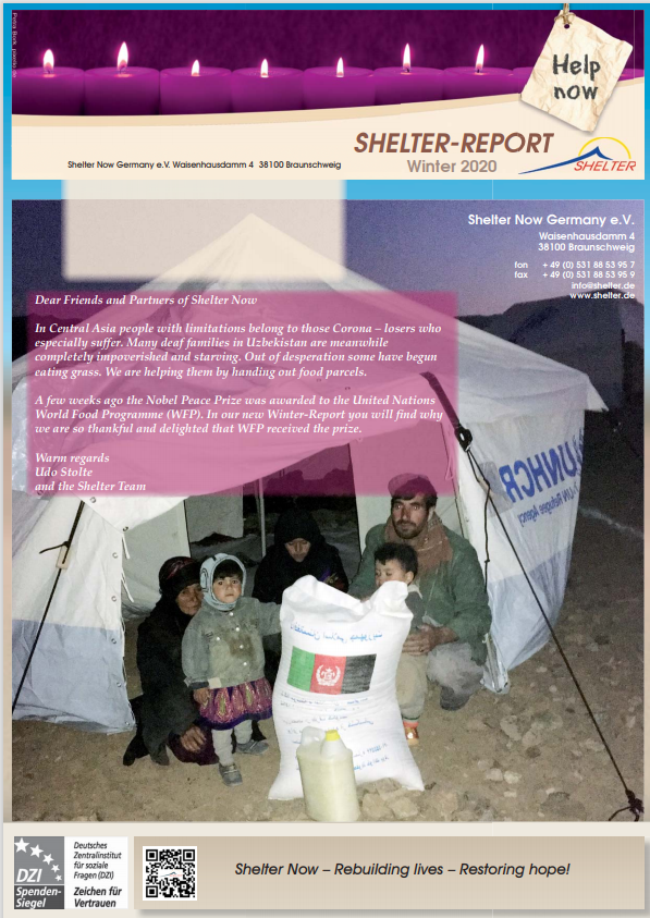 Shelter Report  Winter 2020