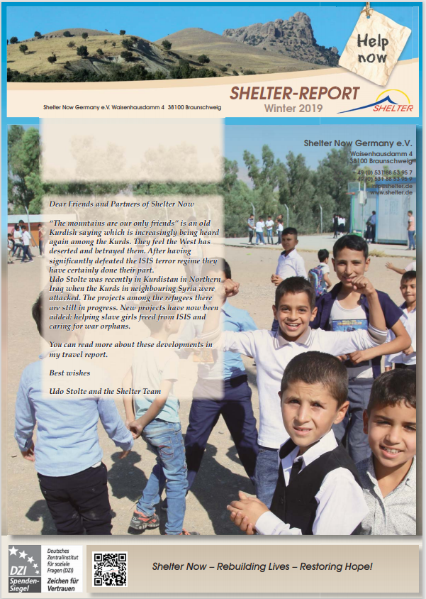 Shelter Report  Winter 2019