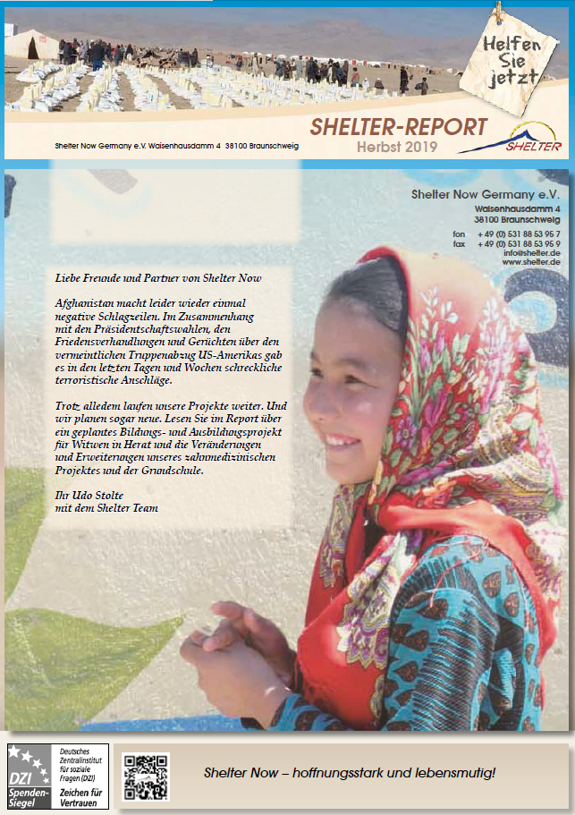 Shelter Report Herbst 2019