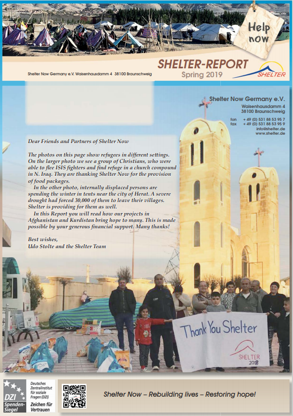 Shelter Report Spring 2019