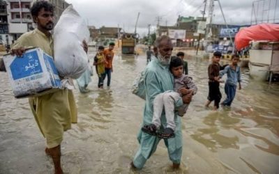 Flutkatastrophe in Pakistan: Shelter Now hilft Betroffenen vor Ort